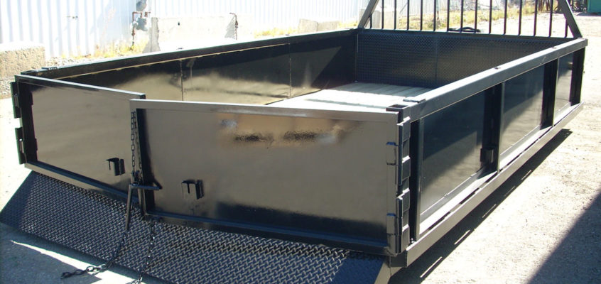 Truck Deck with Sides and Ramps
